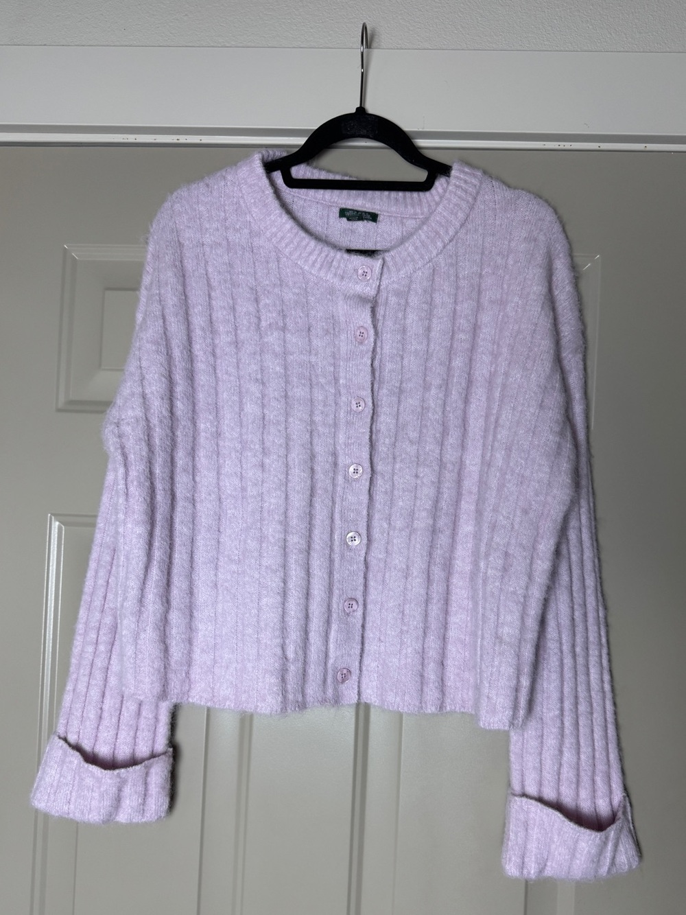 Women’s Lavender Wild Fable Button Sweater